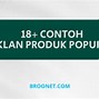 Contoh Poster Iklan Produk